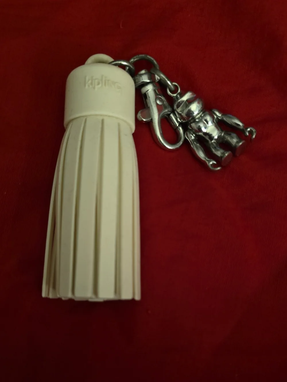 Kipling Tassel/Key Fob - Fair Condition